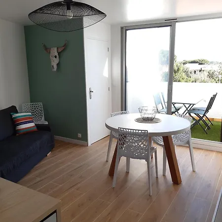 Appt 3 Pieces Climatise Avec Terrasse - Draps Et Serviettes Non Fournis *