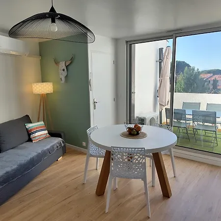 Appt 3 Pieces Climatise Avec Terrasse - Draps Et Serviettes Non Fournis Leucate